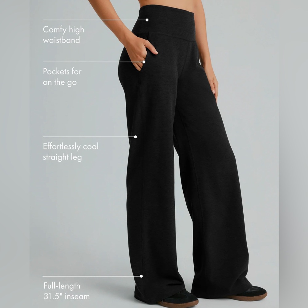 NWT Beyond Yoga Wife Leg Pant Large